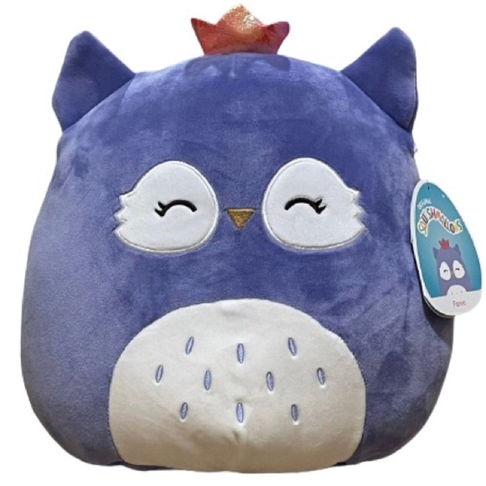 NWT, Squishmallow Fania the Purple Owl